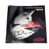 G - Lazer MX8 Carbon Tech Motocross Helmet Size Medium with Scott Goggles