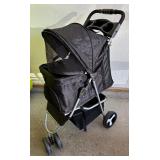 G - Adorable Black Pet Stroller