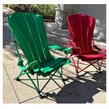 G - Pair of Folding Chairs with Carry Bags