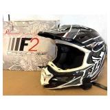 G - Fly Racing F2 Carbon Kevlar Helmet Size Small