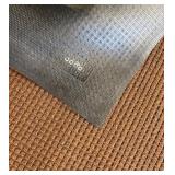 G - Brown Waffle-Pattern Floor Mat