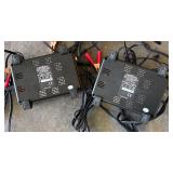 G - Pair of Deltran Battery Tender International Trickle Chargers