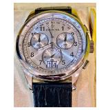 LL - Invicta Model 10756 Chronograph Watch with Leather Strap and Original Box