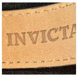 LL - Invicta Model 10756 Chronograph Watch with Leather Strap and Original Box