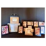 LL - Set of 10 Decorative Photo Frames including Mainstays, Pottery Barn, and Frameology