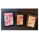 LL - Set of 10 Decorative Photo Frames including Mainstays, Pottery Barn, and Frameology