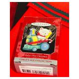 LL - Holiday Decor Collection with Stockings, Ornaments, Snow Globe, and Figurines