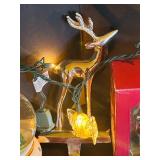 LL - Holiday Decor Collection with Stockings, Ornaments, Snow Globe, and Figurines