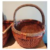 LL - Set of 3 Harvest Home Collections Woven Baskets