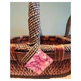 LL - Set of 3 Harvest Home Collections Woven Baskets