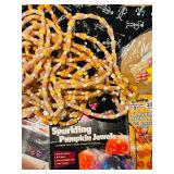 LL - Large Lot of Halloween Decorations, Signs, and Craft Supplies