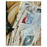 LL - Large Lot of Halloween Decorations, Signs, and Craft Supplies