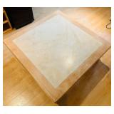 LL - Square Stone Top Coffee Table