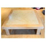 LL - Square Stone Top Coffee Table
