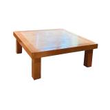 LL - Square Stone Top Coffee Table