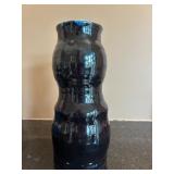 ML - Handmade Pottery Collection with Abstract Horse, Blue Bowl, and 10-Inch Vase