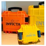 Set of 4 Invicta Plastic Storage Cases with Foam Padding