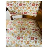 Pair of Vintage Floral Upholstered Armchairs