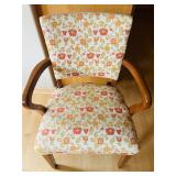 Pair of Vintage Floral Upholstered Armchairs