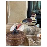 LR - Decorative Home Decor Collection with Figurines, Clocks, Shells, and Accents