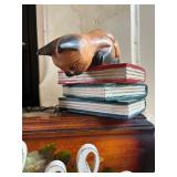 LR - Decorative Home Decor Collection with Figurines, Clocks, Shells, and Accents