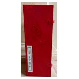 LT - Decorative Chinese Porcelain Vase with Red Silk Presentation Box