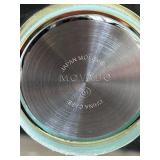 LR - Barware and Decor Collection with Movado Desk Clock, Cocktail Set, and Glassware