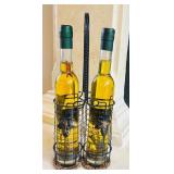 LR - Barware and Decor Collection with Movado Desk Clock, Cocktail Set, and Glassware