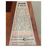 LR - Vintage Seth Thomas Mechanical Pyramid Metronome with Case