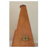 LR - Vintage Seth Thomas Mechanical Pyramid Metronome with Case