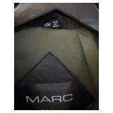 LR - Marc New York Black Leather Jacket Size M