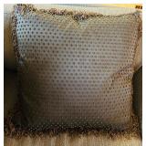 LR - Set of 9 Decorative Throw Pillows Assorted Patterns