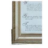 LR - Set of 2 Framed Inspirational Wall Art Prints with Asian Calligraphy