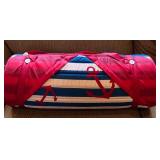 LR - Nautical Anchor Beach Tote and Family Blanket with Wet/Dry Pouch