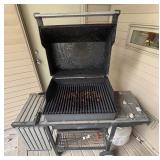 D - Weber Skyline Series Propane Grill with Side Shelves