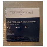 U - Two North Shore Living 500 Thread Count King Sheet Sets