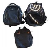 U - Set of 3 Backpacks by Warrior, Travelright and More