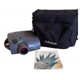 U - InFocus LP755 Projector with Carrying Case and User Guide