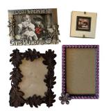 U - Assorted Photo Frame Lot