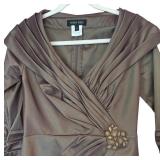 U - Tadashi Shoji Skirt and Jacket Ensemble