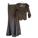 U - Tadashi Shoji Skirt and Jacket Ensemble