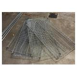 G - Four-Shelf Metal Wire Rack with Casters