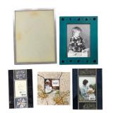 G - Collection of 5 Decorative Picture Frames Assorted Styles