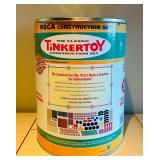 LL - Vintage Tinkertoy Classic Mega Construction Set 325 Pieces in Canister