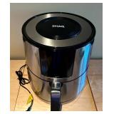 LL - SHAQ Stainless Steel Air Fryer with Removable Basket