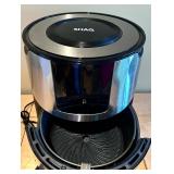 LL - SHAQ Stainless Steel Air Fryer with Removable Basket