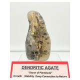 Dendritic agate freeform: 875 gm./1 lb. 15 oz.