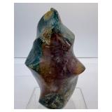 Ocean Jasper Flame: 600 gm./1 lb. 5 oz.