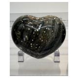 Ocean Jasper Misc. Lot of 3: Generator/tower 369 gm./13 oz., heart 220 gm./7.8 oz., Freeform 289 gm./10.2 oz.