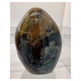 Ocean Jasper Misc. Lot of 3: Generator/tower 369 gm./13 oz., heart 220 gm./7.8 oz., Freeform 289 gm./10.2 oz.